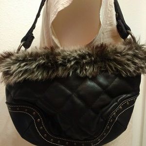 COPY - Boho furry bag